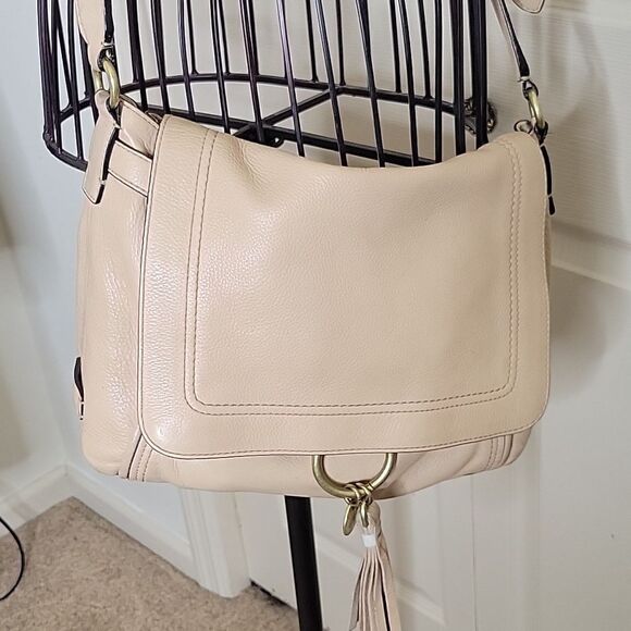 Cole Haan Fantine Tan Leather Bag - Picture 3 of 14
